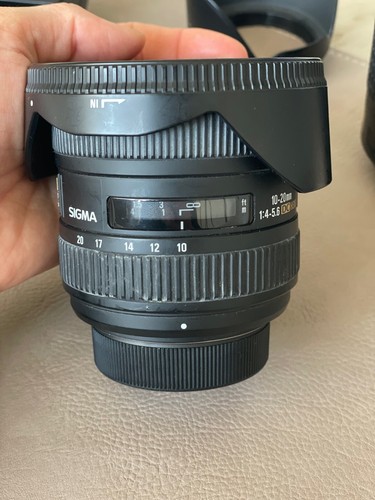 Sigma objektiv 20 mm - sigma, 10–20