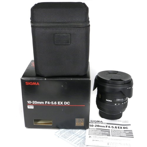 Sigma 20mm 6 ex dc - sigma,